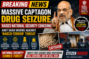 Breaking News India | Massive Captagon Drug Seizure Raises National Security Concerns; Amit Shah Warns Against ‘Narco-Terror’ Threat