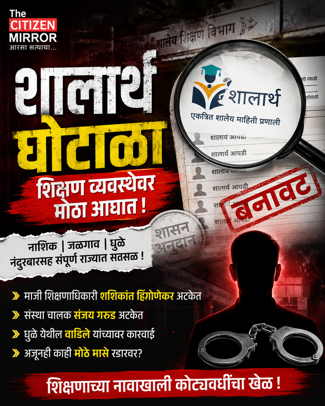 शालार्थ घोटाळा : शिक्षण व्यवस्थेच्या मुळावर उठलेले रॅकेट? राज्य हादरवणाऱ्या गैरव्यवहारामागचे ‘मोठे मासे’ कोण?